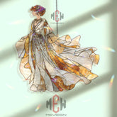 Golden Lady Acrylic Suncatcher, Elegant Stained Glass Style Art, Goddess Window Decor, Vintage Boho Gift for Home and Art Lovers